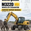 Caterpillar CAT M322D MH Wheeled Excavator Service Repair Manual (W2T00001 and up)