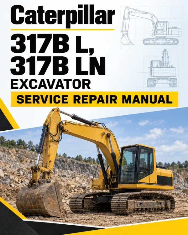 Caterpillar CAT 317B L, 317B LN Excavator Service Repair Manual (9WW00001 and up)