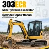 Caterpillar CAT 303ECR Mini Hydraulic Excavator Service Repair Manual (FR300001 and up) Caterpillar CAT 303ECR Mini Hydraulic Excavator Service Repair Manual (FR300001 and up)