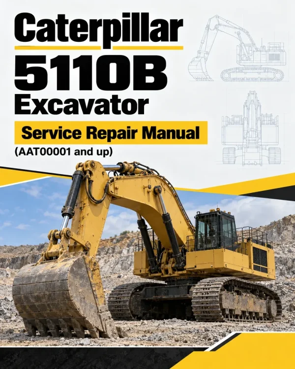 Caterpillar CAT 5110B Excavator Service Repair Manual (AAT00001 and up) Caterpillar CAT 5110B Excavator Service Repair Manual (AAT00001 and up)