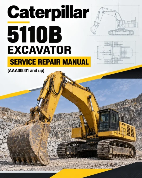 Caterpillar CAT 5110B Excavator Service Repair Manual (AAA00001 and up) Caterpillar CAT 5110B Excavator Service Repair Manual (AAA00001 and up)