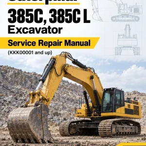 Caterpillar CAT 385C, 385C L Excavator Service Repair Manual (KKK00001 and up)
