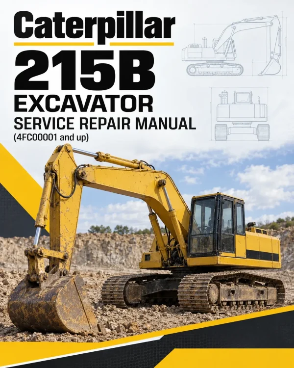 Caterpillar CAT 215B Excavator Service Repair Manual (4FC00001 and up) Caterpillar CAT 215B Excavator Service Repair Manual (4FC00001 and up)
