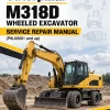 Caterpillar CAT M318D Wheeled Excavator Service Repair Manual (P8L00001 and up) Caterpillar CAT M318D Wheeled Excavator Service Repair Manual (P8L00001 and up)