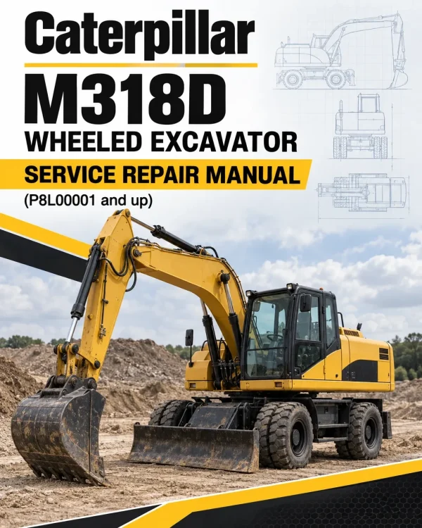 Caterpillar CAT M318D Wheeled Excavator Service Repair Manual (P8L00001 and up) Caterpillar CAT M318D Wheeled Excavator Service Repair Manual (P8L00001 and up)