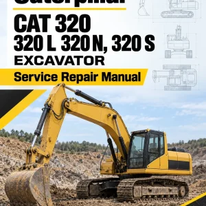 Caterpillar CAT 320 320 L 320 N, 320 S Excavator Service Repair Manual (4ZJ00460 and up) Caterpillar CAT 320 320 L 320 N, 320 S Excavator Service Repair Manual (4ZJ00460 and up)