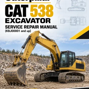 Caterpillar CAT 538 Excavator Service Repair Manual (KBJ00001 and up) Caterpillar CAT 538 Excavator Service Repair Manual (KBJ00001 and up)