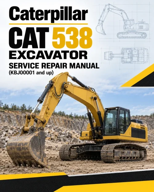 Caterpillar CAT 538 Excavator Service Repair Manual (KBJ00001 and up) Caterpillar CAT 538 Excavator Service Repair Manual (KBJ00001 and up)