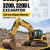 Caterpillar CAT 320D, 320D L Excavator Service Repair Manual (DHK00001 and up)