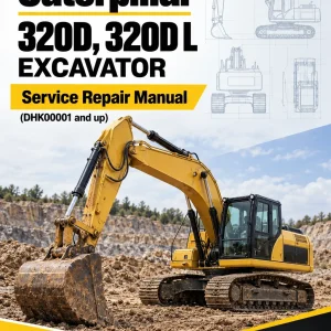 Caterpillar CAT 320D, 320D L Excavator Service Repair Manual (DHK00001 and up) Caterpillar CAT 320D, 320D L Excavator Service Repair Manual (DHK00001 and up)