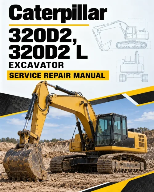 Caterpillar CAT 320D2, 320D2 L Excavator Service Repair Manual (SDZ00001 and up) Caterpillar CAT 320D2, 320D2 L Excavator Service Repair Manual (SDZ00001 and up)