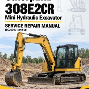 Caterpillar CAT 308E2CR Mini Hydraulic Excavator Service Repair Manual (EC200001 and up) Caterpillar CAT 308E2CR Mini Hydraulic Excavator Service Repair Manual (EC200001 and up)