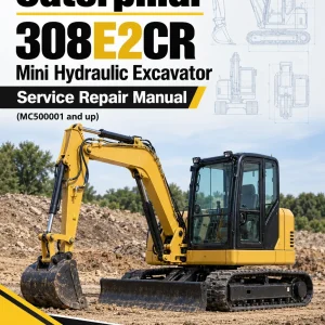 Caterpillar CAT 308E2CR Mini Hydraulic Excavator Service Repair Manual (MC500001 and up) Caterpillar CAT 308E2CR Mini Hydraulic Excavator Service Repair Manual (MC500001 and up)