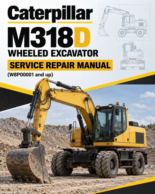 Caterpillar CAT M318D Wheeled Excavator Service Repair Manual (W8P00001 and up) Caterpillar CAT M318D Wheeled Excavator Service Repair Manual (W8P00001 and up)