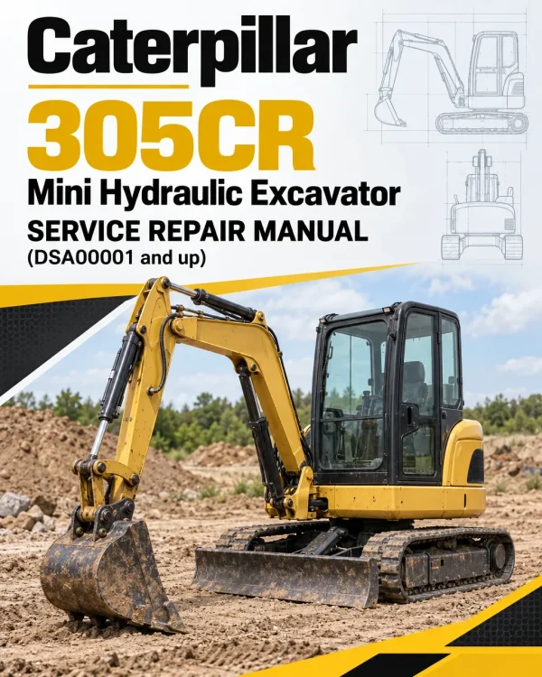 Caterpillar CAT 305CR Mini Hydraulic Excavator Service Repair Manual (DSA00001 and up) Caterpillar CAT 305CR Mini Hydraulic Excavator Service Repair Manual (DSA00001 and up)
