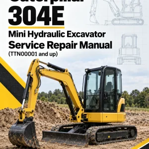 Caterpillar CAT 304E Mini Hydraulic Excavator Service Repair Manual (TTN00001 and up) Caterpillar CAT 304E Mini Hydraulic Excavator Service Repair Manual (TTN00001 and up)