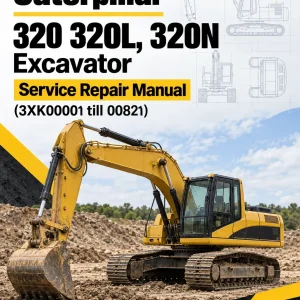 Caterpillar CAT 320 320L, 320N Excavator Service Repair Manual (3XK00001 till 00821) Caterpillar CAT 320 320L, 320N Excavator Service Repair Manual (3XK00001 till 00821)