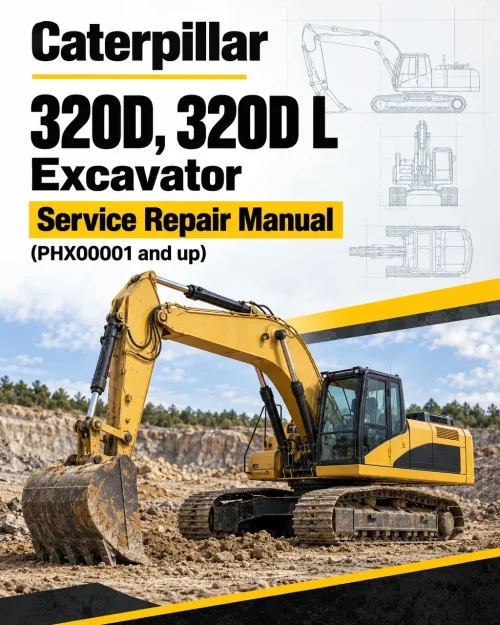 Caterpillar CAT 320D, 320D L Excavator Service Repair Manual (PHX00001 and up) Caterpillar CAT 320D, 320D L Excavator Service Repair Manual (PHX00001 and up)