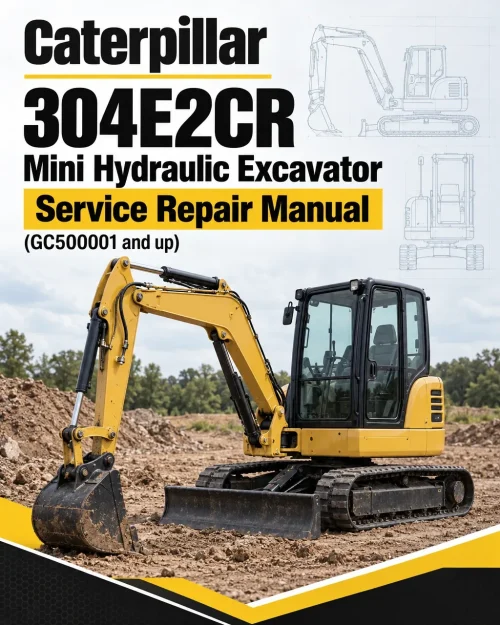 Caterpillar CAT 304E2CR Mini Hydraulic Excavator Service Repair Manual (GC500001 and up) Caterpillar CAT 304E2CR Mini Hydraulic Excavator Service Repair Manual (GC500001 and up)