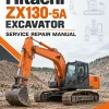 Hitachi ZX130-5A Excavator Service Repair Manual Hitachi ZX130-5A Excavator Service Repair Manual