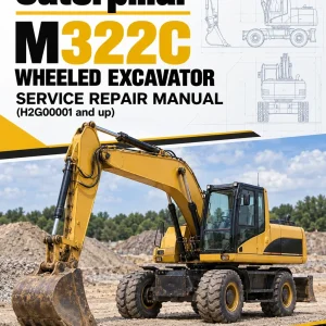 Caterpillar CAT M322C Wheeled Excavator Service Repair Manual (H2G00001 and up) Caterpillar CAT M322C Wheeled Excavator Service Repair Manual (H2G00001 and up)