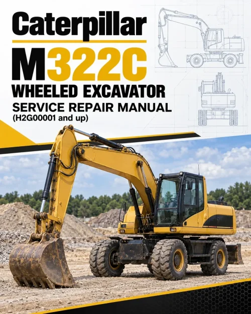Caterpillar CAT M322C Wheeled Excavator Service Repair Manual (H2G00001 and up) Caterpillar CAT M322C Wheeled Excavator Service Repair Manual (H2G00001 and up)