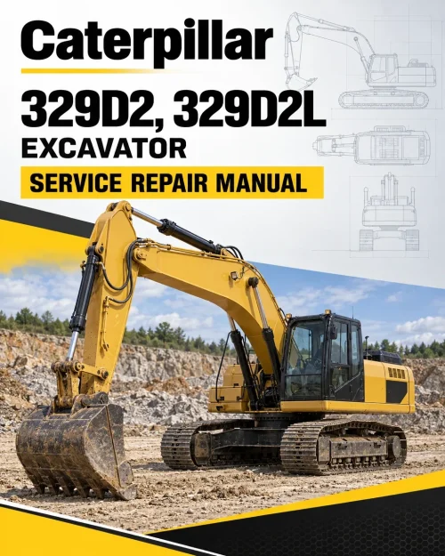 Caterpillar CAT 329D2, 329D2L Excavator Service Repair Manual (RGA00001 and up) Caterpillar CAT 329D2, 329D2L Excavator Service Repair Manual (RGA00001 and up)