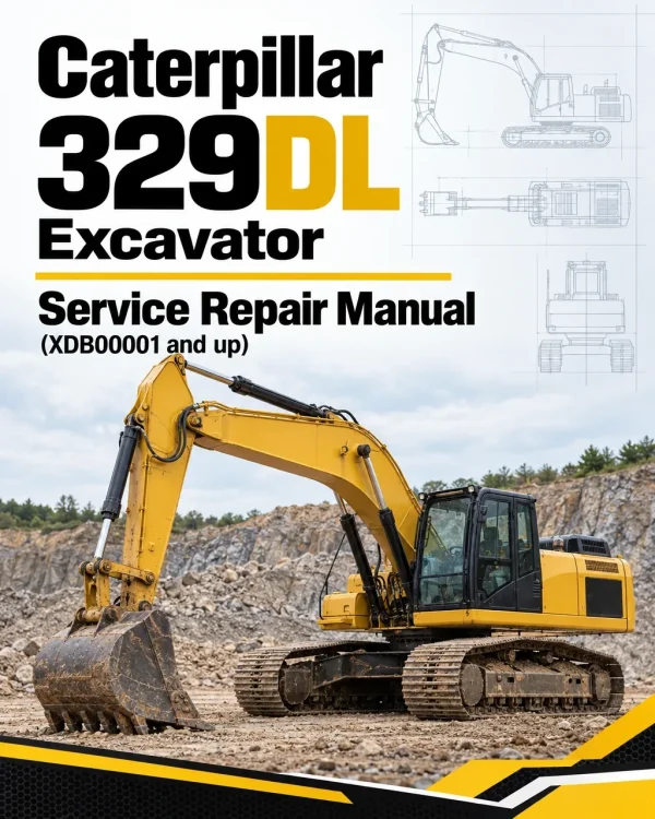 Caterpillar CAT 329DL Excavator Service Repair Manual (XDB00001 and up) Caterpillar CAT 329DL Excavator Service Repair Manual (XDB00001 and up)