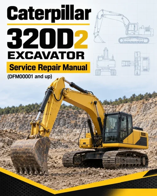 Caterpillar CAT 320D2 Excavator Service Repair Manual (DFM00001 and up) Caterpillar CAT 320D2 Excavator Service Repair Manual (DFM00001 and up)