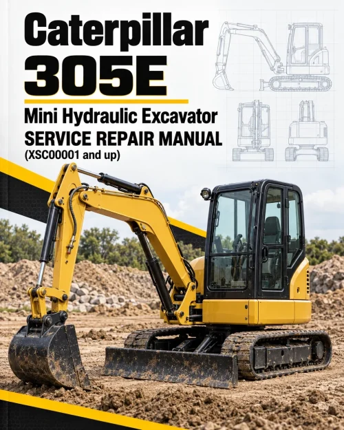 Caterpillar CAT 305E Mini Hydraulic Excavator Service Repair Manual (XSC00001 and up) Caterpillar CAT 305E Mini Hydraulic Excavator Service Repair Manual (XSC00001 and up)