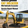 Caterpillar CAT 305.5E2CR Mini Hydraulic Excavator Service Repair Manual (HRX00001 and up)