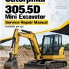 Caterpillar CAT 305.5D Mini Excavator Service Repair Manual (FLZ00001 and up)