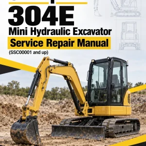 Caterpillar CAT 304E Mini Hydraulic Excavator Service Repair Manual (SSC00001 and up) Caterpillar CAT 304E Mini Hydraulic Excavator Service Repair Manual (SSC00001 and up)