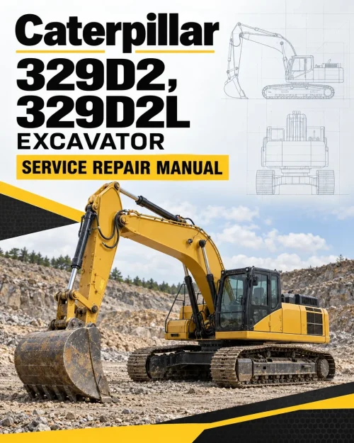 Caterpillar CAT 329D2, 329D2L Excavator Service Repair Manual (THW00001 and up) Caterpillar CAT 329D2, 329D2L Excavator Service Repair Manual (THW00001 and up)