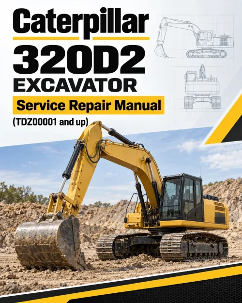 Caterpillar CAT 320D2 Excavator Service Repair Manual (TDZ00001 and up) Caterpillar CAT 320D2 Excavator Service Repair Manual (TDZ00001 and up)