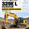 Caterpillar CAT 329E L Excavator Service Repair Manual (WJK00001 and up)