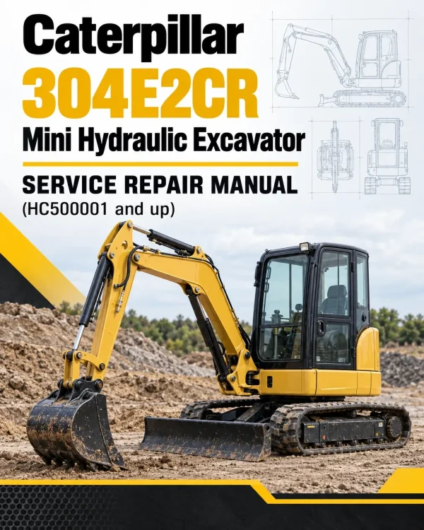 Caterpillar CAT 304E2CR Mini Hydraulic Excavator Service Repair Manual (HC500001 and up) Caterpillar CAT 304E2CR Mini Hydraulic Excavator Service Repair Manual (HC500001 and up)