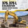 Caterpillar CAT 375, 375 L Excavator Service Repair Manual (6NK00001 and up) Caterpillar CAT 375, 375 L Excavator Service Repair Manual (6NK00001 and up)
