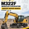 Caterpillar CAT M322F Wheeled Excavator Service Repair Manual (F2Z00001 and up) Caterpillar CAT M322F Wheeled Excavator Service Repair Manual (F2Z00001 and up)