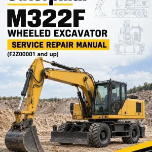 Caterpillar CAT M322F Wheeled Excavator Service Repair Manual (F2Z00001 and up) Caterpillar CAT M322F Wheeled Excavator Service Repair Manual (F2Z00001 and up)