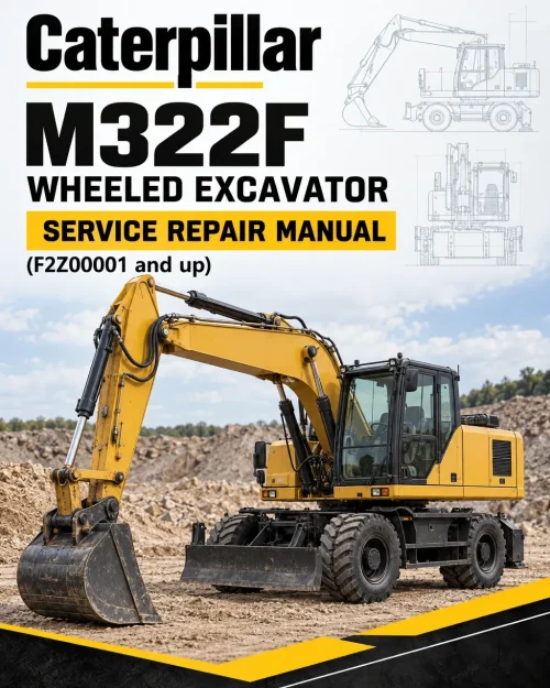 Caterpillar CAT M322F Wheeled Excavator Service Repair Manual (F2Z00001 and up) Caterpillar CAT M322F Wheeled Excavator Service Repair Manual (F2Z00001 and up)