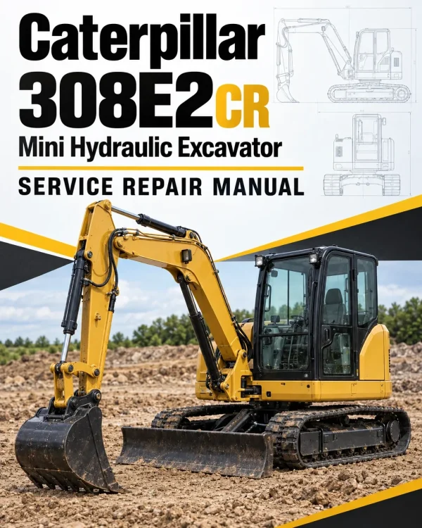 Caterpillar CAT 308E2CR Mini Hydraulic Excavator Service Repair Manual (MY200001 and up) Caterpillar CAT 308E2CR Mini Hydraulic Excavator Service Repair Manual (MY200001 and up)