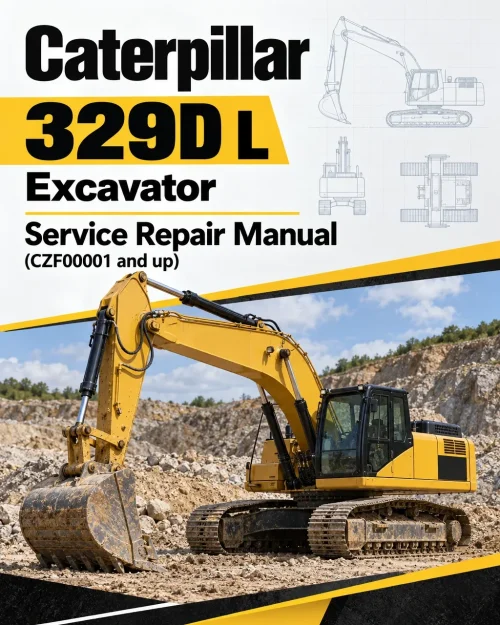 Caterpillar CAT 329D L Excavator Service Repair Manual (CZF00001 and up) Caterpillar CAT 329D L Excavator Service Repair Manual (CZF00001 and up)