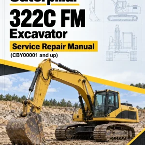 Caterpillar CAT 322C FM Excavator Service Repair Manual (CBY00001 and up) Caterpillar CAT 322C FM Excavator Service Repair Manual (CBY00001 and up)