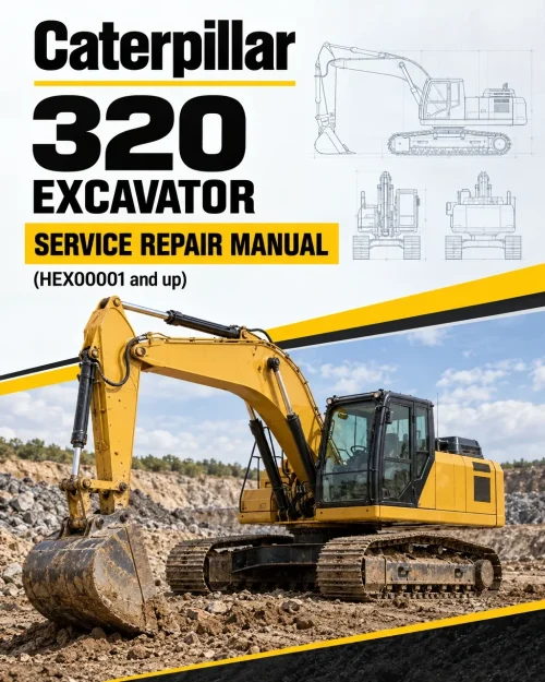 Caterpillar CAT 320 Excavator Service Repair Manual (HEX00001 and up) Caterpillar CAT 320 Excavator Service Repair Manual (HEX00001 and up)