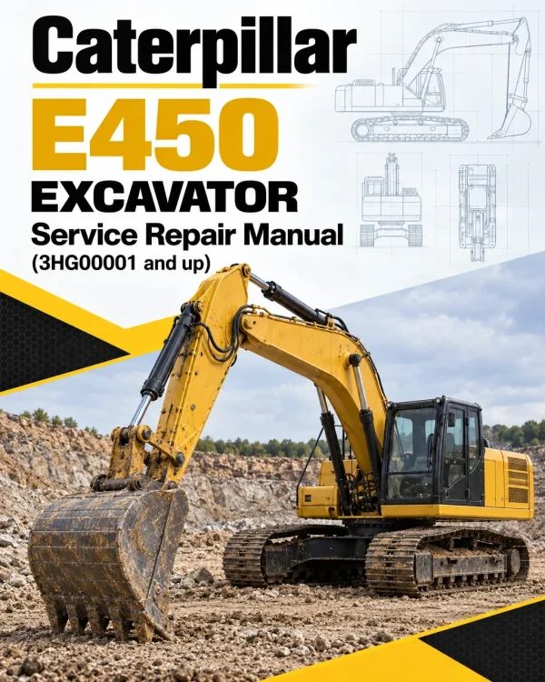 Caterpillar CAT E450 Excavator Service Repair Manual (3HG00001 and up) Caterpillar CAT E450 Excavator Service Repair Manual (3HG00001 and up)