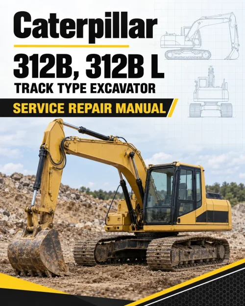 Caterpillar CAT 312B, 312B L Track Type Excavator Service Repair Manual (9GR00001 and up) Caterpillar CAT 312B, 312B L Track Type Excavator Service Repair Manual (9GR00001 and up)