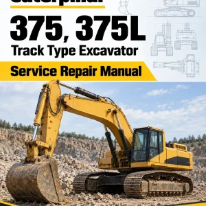 Caterpillar CAT 375, 375L Track Type Excavator Service Repair Manual (6RL00001 and up) Caterpillar CAT 375, 375L Track Type Excavator Service Repair Manual (6RL00001 and up)