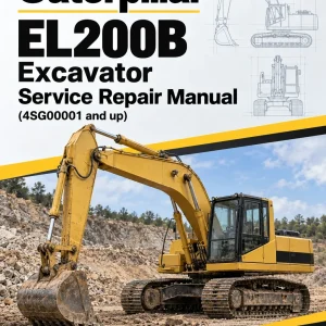 Caterpillar CAT EL200B Excavator Service Repair Manual (4SG00001 and up) Caterpillar CAT EL200B Excavator Service Repair Manual (4SG00001 and up)