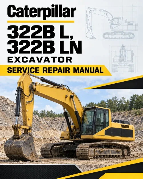 Caterpillar CAT 322B L, 322B LN Excavator Service Repair Manual (1ZS00001 and up) Caterpillar CAT 322B L, 322B LN Excavator Service Repair Manual (1ZS00001 and up)